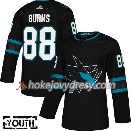 Dětské Hokejový Dres San Jose Sharks Brent Burns 88 Alternate 2018-2019 Adidas Authentic